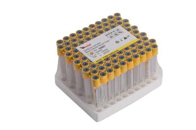 China Yellow Gel And Clot Activator Gel Separator 0.5ml 1ml 2ml Blood Tubes for sale