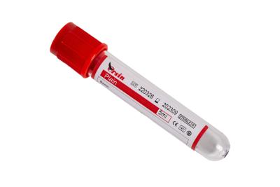 China Rote 1 ml-4 ml Bd-Vakutainer-Röhrchen 10X45 mm Serumscheiderröhre zu verkaufen