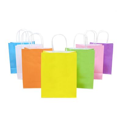 China Recycled Materials Size Package Paper Handle Paper Bag Luxury Custom Kraft Paper Shopping Bag for sale