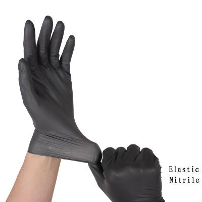 China Factory Price High Quality Disposable Nitrile Gloves Flocklined Nitrile Examination Gloves for sale