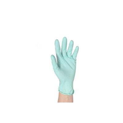 China Green Disposable Nitriles Powder Free Exam Nitriles Top Selling Medical Gloves for sale