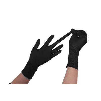 China Cheap Nitrile Price Black Gray Glove Disposable Nitrile Gloves Examination Safety Gloves for sale