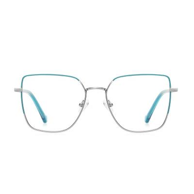 China Optical frames for myopia ZOWIN Model 3061 cat eye metal frame eyeglasses frames Ready Stock Blue Light Blocking Eyeglasses custom eyeglass frames for sale