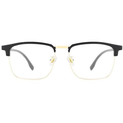 China Optical frames for myopia ZOWIN Model 3235 square optical frame metal eyeglasses for frame custom logo frame ready stock glasses TR90 for sale