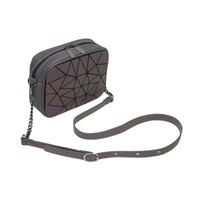 China Eco-Friendly Luxury Cross Body Bag Women Mini Shoulder Bags Women Shoulder Purse Purse Geometric Sling Handbag for sale