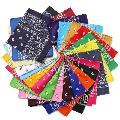 China Universal Promotion 100% Cotton Bandana Gift Sets Headband Fashion Headscarf Scarves Women Man Hair Band Head Square Neck Scarf for sale