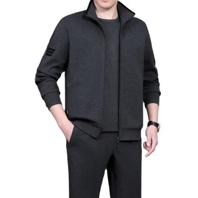 China New Autumn Jacket Suit Anti-pilling Coat Sportswear Men's Casual Versatile Two-piece Sets for sale