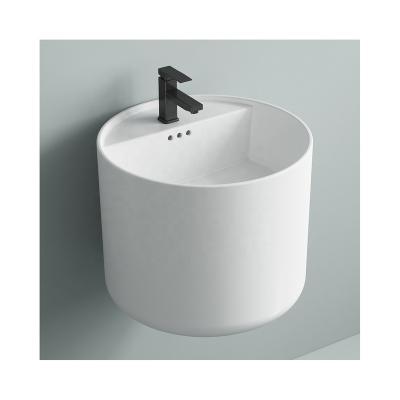 China New Arrival Good Quality Bathroom Face Basin Toilet Hand Wash Basins Round Basin Ceramic Sink for sale