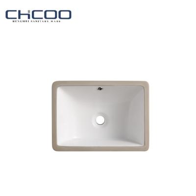 China Modern Modern Undermounted Chinese Sinks CUPC Rectangular Ceramic Sink For Bathroom for sale