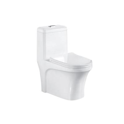 China Double-Flow New Style Surplus One-Piece Toilet WC Bowl Hot Selling Ceramic Bathroom for sale