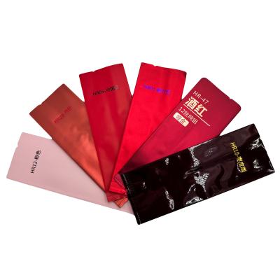 China Luftdichte Lichtdichte Matte Seiten Gusset Tasche Aluminiumfolie Laminate Loose Leaf Teebeutel zu verkaufen