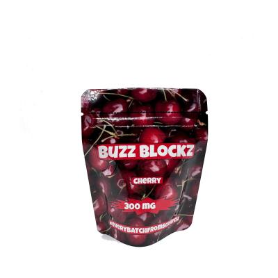 중국 3.5 주문형 디지털 인쇄 된 Ziplock Top Foil Linered Stand Up Mylar Bags for Cherry Flavor Candy Gummies Packaging 판매용