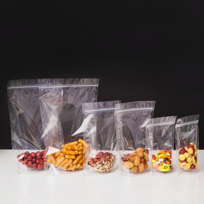 China Eco friendly Clear Heat Sealable Bags Clear Stand Up Pouches | Customized Printing | 100 Microns for sale