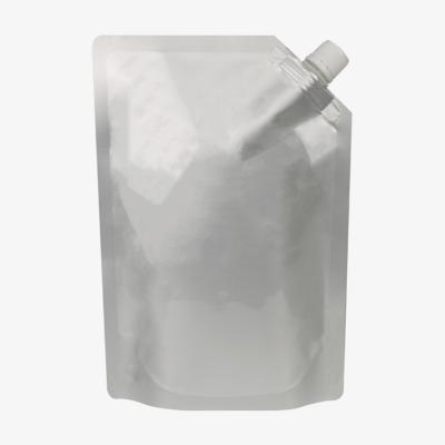 China PET/AL/RCPP Spouted Flexible Packaging with Customizable for Food Liquids for sale