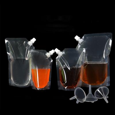 China Multi purpose Liquid Spouted Pouches with Customizable and Vibrant Gravure Printing for sale