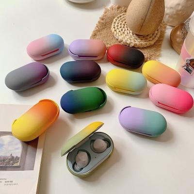 China For AirPods Rainbow Pro Matte PC Hard Wireless Earphone Cover Device Case For Samsung Galaxy Buds+ for sale