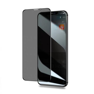 China 2021 Cell Phone Anti SPY Mobile Cell Phone Screen Protector Privacy Tempered Glass For Iphone 12 13 pro Max for sale