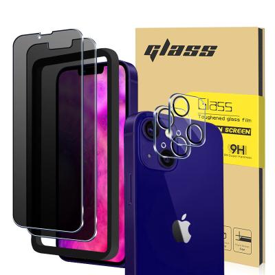 China New 3 Pack Privacy 9H Hot Anti-fingerprint Anti Bubble Amazon Spy For iPhone X Tempered Glass Mobile Phone Screen Protector Film Guard for sale