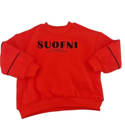 China Wholesale Anti-Shrink Letter Casual Long Sleeve Sweatshirt Baby Boy T-shirtsToddler Winter Kids Clothes For Kids for sale