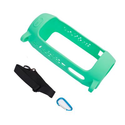 China Professionally made silicone speaker case with carabiner bumper and shoulder strap case for jbl pulse4 for sale