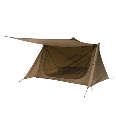 China Straight Bracing Type High Quality Ultralight Outdoor Camping Tent Triangle Shelter For 2 Person for sale