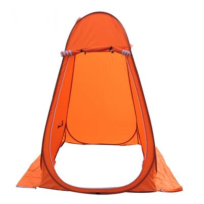 China 190T Waterproof Outdoor Toilet Tent Changing Room Tent Polyester YL Camping Polyester Steel Wire Frame for sale