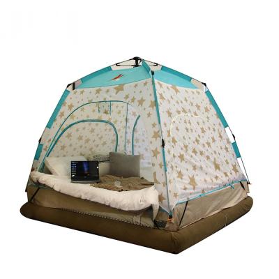 China Extended Type Quickly Open Cute Indoor Bed Tent 1-3 Person for sale