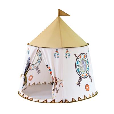 China Indian Princess Indoor Yurt Kids Play Tent Indoor Toy House Kids Mini Game Room 116*123cm for sale