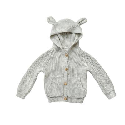 China Wholesale Infant Sweater Anti-pilling Long Sleeve Cardigan Outwear Sweater Baby Hoodie for sale