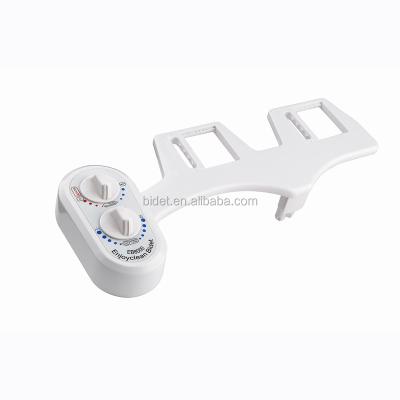 China Single Spout + ABS Plastic Non-electric Hot Water Toilet Bidet EB8000 Self-cleaning for sale