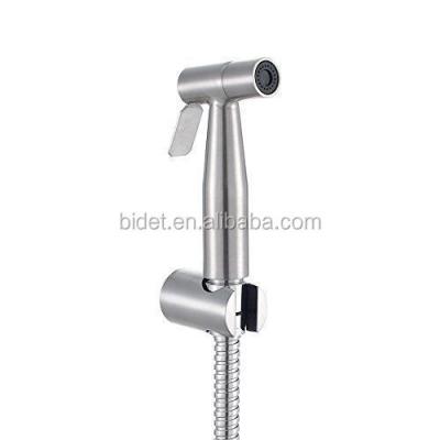 China Modern stainless steel sprayer bidet set for sale