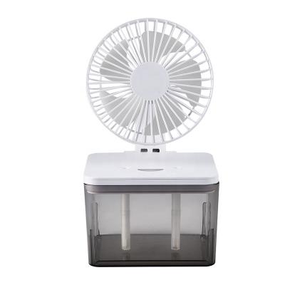 China Night Light+UV lamp+Adjusted Fan+Double Outlet Air Cooling Fan+Dual Output Air Cooling Fan Desk Cooler Humidifier Fan Industrial Humidifier for sale