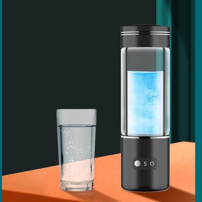 China Easy Operation Spe PEM Technology Hydrogen Water Bottle Generator Maker Water Ionizer Cup Hydrogen for SPA and Inhalation for sale