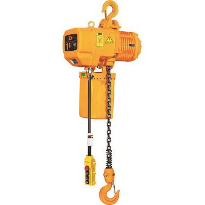 China Hotels 2 Ton 12v Electric With Chain Block Remote Control Hoist for sale