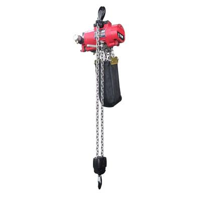 China Hotels Pneumatic Chain Hoist 500kgs-20 Ton Portable Pneumatic Hoist for sale