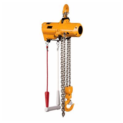 China Hotels 5 Ton 10 Ton 20 Ton Pneumatic Air Chain Hoist Pneumatic Crane for sale