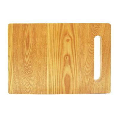 China Sustainable Natural Environmentally Friendly Wooden Cutting Board Universal Cutting Board With Handle for sale