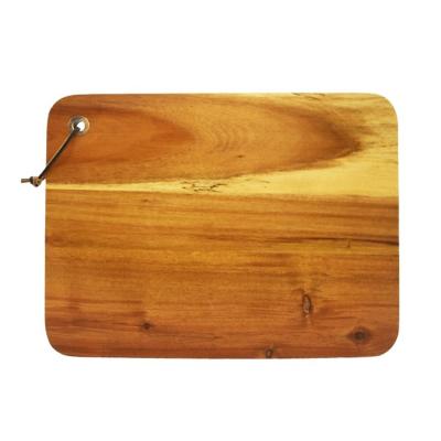 China Factory Price Kitchen Chopper Solid Portable Solid Small Acacia Wooden Cutting Board for sale