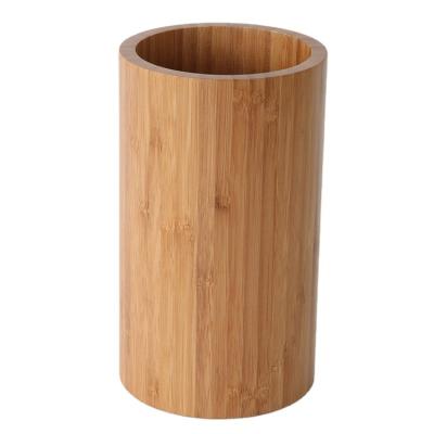 China Household Kitchen Sustainable Storage Racks Bamboo Kitchen Utensil Holder for sale