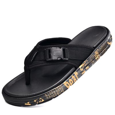 China Flat Men Flip Flop Sandals Men Leather Beach Sandals Sneakers Beach Shoes Outdoor Large Size for sale