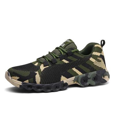 China Fashion Trend Fashion Sneakers Trainers Men Shoes Camouflage Shoes Fashion Sneakers Sneakers Women Trainers Flight-Knitting Camouflage for sale