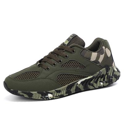 China Fashion Trend Fashion Sneaker Shoes Casual Shoes Green To Camouflage Comfortable Walking Equip Lover-Waist for sale