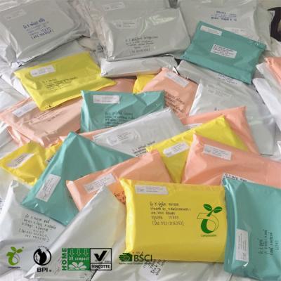 China Eco Friendly / Tearproof / Strong Adhesive Printing / Perfect Printing Courier Bags Eco Friendly Large Messenger Mailing Ecommerce Envelope Packaging Customized 100 Compostable Poly Clothing Bags 'announcement for sale