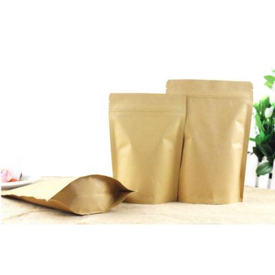 China Moisture Proof Zip Top Custom Printed Mini Small 7 Mil 4x6 Food Grade Kraft Paper Biodegradable Gold Mylar Bags With Ziplock for sale