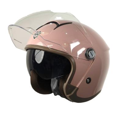 China High Security ABS Safety Helmets Open face Helmet for Motorcycle DOT for sale