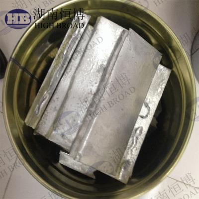 China Aluminum Scandium Sc 2% Al - Sc Master Alloy for metal additive hardners AlSc30% for sale