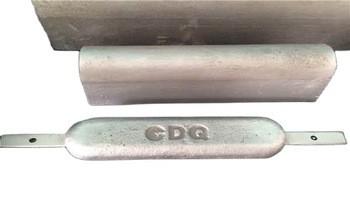 China Armband-Aluminiumopferanoden für Unterseestahlrohrleitung DNV genehmigten zu verkaufen