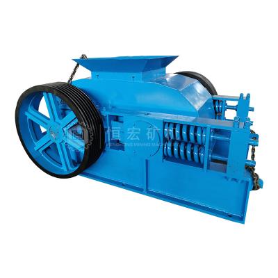 China Stone Rock Gold Fine (New Design) Crushing Machine Small Fine Rock Crusher Teeth Roller Crusher 10TPH Roll Crusher for sale