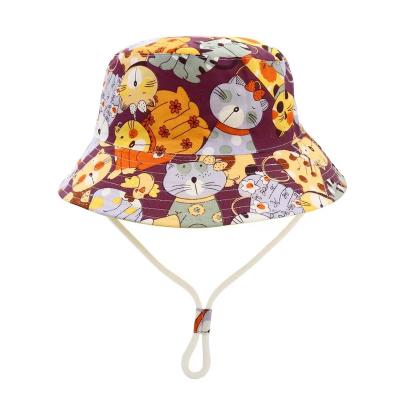 China High Quality Soft Cozy Super Comfortable Children's Adjustable Sunshade Sunshade Sunshade Hat Sunscreen Hat Baby Hat for sale