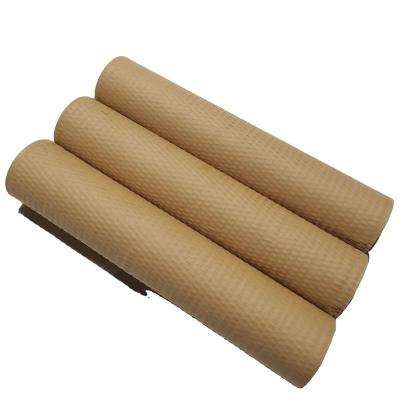 China Degradable Honeycomb Kraft Paper Mesh Material Paper Roll New Shockproof Filling Kraft Damping Paper for sale